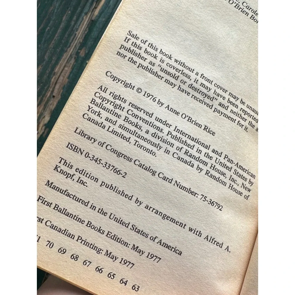N/A anne rice